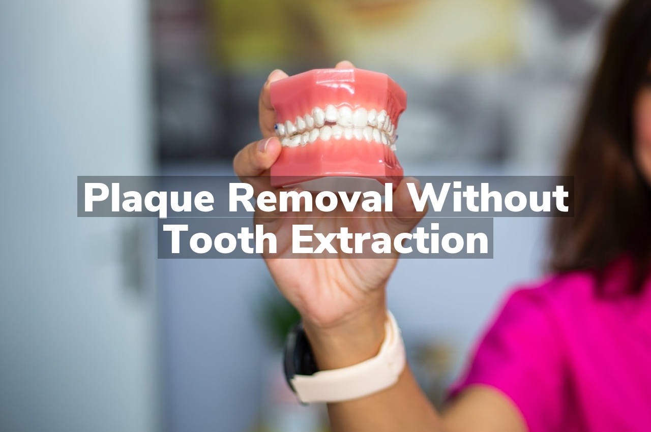 Plaque Removal Without Tooth Extraction